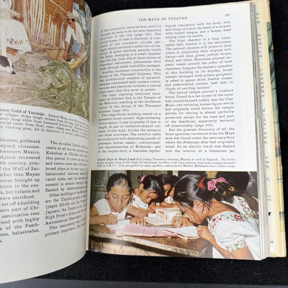 Indians‎ of The Americas National Geographic Color Illustrated Record 1965 HCDJ